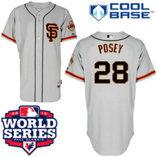 دعامة الكاحل Buster Posey San Francisco Giants Jersey Cool Base | World Series ... دعامة الكاحل