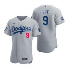 بنت Los Angeles Dodgers #9 Gavin Lux Gray 2020 World Series Champions Road Jersey طريقة تنظيف الاذن من الشمع